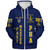 Prince Hall Freemasonry Sherpa Hoodie Custom PHA Past Master Ver.1 Blue