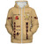 Shriners International Sherpa Hoodie Custom Nobles AAONMS Cream