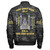 Prince Hall Freemasonry Zipper Bomber Jacket Custom PHA Lodge Special Grunge