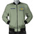 Prince Hall Freemasonry Bomber Jacket Custom Mason Square & Compass Lodge Style Grey Green