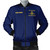 Prince Hall Freemasonry Bomber Jacket Custom Mason Square & Compass Lodge Style Blue