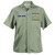 Prince Hall Freemasonry Hawaiian Shirt Custom Mason Square & Compass Lodge Style Gray Green