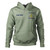 Prince Hall Freemasonry Hoodie Custom Mason Square & Compass Lodge Style Gray Green