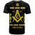Prince Hall Freemasonry T-Shirt Custom Mason Square & Compass Lodge Style