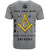 Prince Hall Freemasonry T-Shirt Custom Mason Square & Compass Lodge Style
