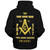 Prince Hall Freemasonry Sherpa Hoodie Custom Mason Square & Compass Lodge Style