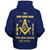 Prince Hall Freemasonry Sherpa Hoodie Custom Mason Square & Compass Lodge Style