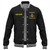 Prince Hall Freemasonry Baseball Jacket Custom Mason Square & Compass Lodge Style Black