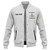 Prince Hall Freemasonry Baseball Jacket Custom Mason Square & Compass Lodge Style White