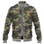 Prince Hall Freemasonry Baseball Jacket Custom Mason Square & Compass Lodge Style Camouflage