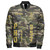 Prince Hall Freemasonry Zipper Bomber Jacket Custom Prince Hall Origin Camouflage