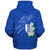 Zeta Phi Beta Sherpa Hoodie Flower Style