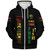 Juneteenth Sherpa Hoodie Custom Juneteenth Breaking Every Chain Since 1865