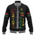 Juneteenth Baseball Jacket Custom Juneteenth Breaking Every Chain Since 1865