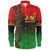 Juneteenth Long Sleeve Shirt Black Freedom With Map Africa