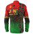 Juneteenth Long Sleeve Shirt Black Freedom With Map Africa