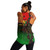 Juneteenth Women Tank Black Freedom With Map Africa