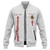 Prince Hall Shriners Baseball Jacket Custom Daughters Emblems Man Walking Travel