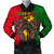Juneteenth Bomber Jacket Breaking Metal Chain Freedom Concept