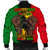 Juneteenth Bomber Jacket Breaking Metal Chain Freedom Concept