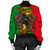 Juneteenth Bomber Jacket Breaking Metal Chain Freedom Concept