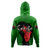 Pan-African Hoodie Map African With Chain Breaking