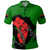 Pan-African Polo Shirt Map African With Chain Breaking