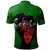 Pan-African Polo Shirt Map African With Chain Breaking