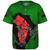 Pan-African Baseball Shirt Map African With Chain Breaking