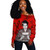 Black History Off Shoulder Sweatshirt Rosa Parks 7053