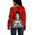 Black History Off Shoulder Sweatshirt Rosa Parks 7053