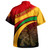 Ethiopia Hawaiian Shirt Rastafarian Ethiopia Lion Symbol