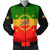 Ethiopia Bomber Jacket Lion of Judah Ethiopia Imperial Flag