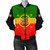 Ethiopia Bomber Jacket Lion of Judah Ethiopia Imperial Flag