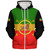 Ethiopia Sherpa Hoodie Lion of Judah Ethiopia Imperial Flag