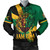 Jamaica Bomber Jacket Flag Kindom Lion Vintage Style