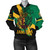 Jamaica Bomber Jacket Flag Kindom Lion Vintage Style