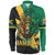 Jamaica Long Sleeve Shirt Flag Kindom Lion Vintage Style
