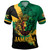 Jamaica Polo Shirt Flag Kingdom Lion Vintage Style