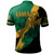 Jamaica Polo Shirt Flag Kingdom Lion Vintage Style