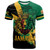 Jamaica T-Shirt Flag Kindom Lion Vintage Style