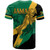 Jamaica T-Shirt Flag Kindom Lion Vintage Style