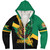 Jamaica Sherpa Hoodie Flag Kindom Lion Vintage Style