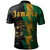 Jamaica Polo Shirt Lion Thunder Vintage Style