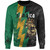 Jamaica Sweatshirt Lion Thunder Vintage Style