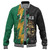 Jamaica Baseball Jacket Lion Thunder Vintage Style