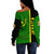 Jamaica Off Shoulder Sweatshirt National Doctor Bird Style