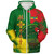 Ethiopia Sherpa Hoodie Tribal Pattern Hoodie Lion Judah Style