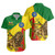 Ethiopia Short Sleeve Shirt National Lion Unity Style