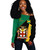 Jamaica Off Shoulder Sweatshirt National Bird Unity Style